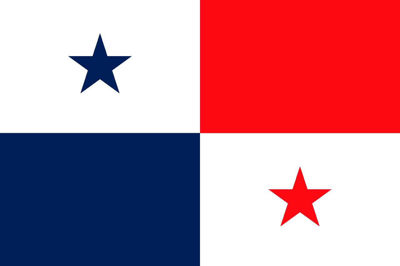 Bandera de la Republica de Panama
